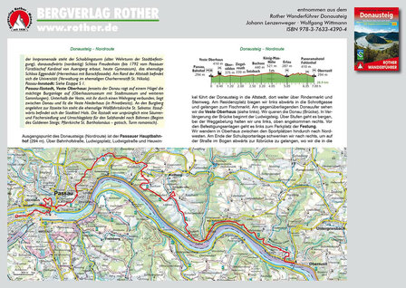 Rother - Donausteig wandelgids