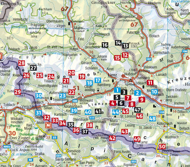 Rother - Osttirol S&uuml;d wandelgids