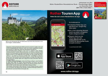 Rother - Himmelsst&uuml;rmer Route &ndash; Wandertrilogie Allg&auml;u