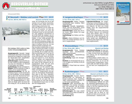 Rother - Langlauff&uuml;hrer Schwarzwald S&uuml;d und Mitte