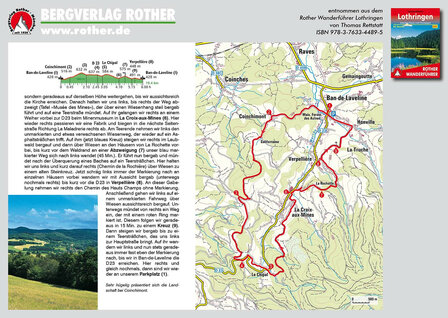 Rother - Lothringen wandelgids