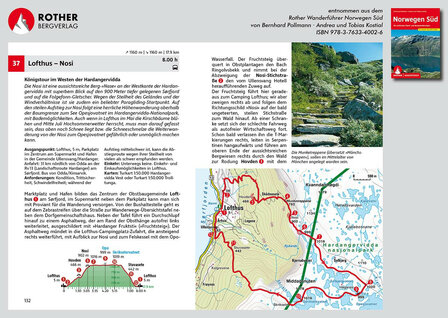 Rother - Norwegen S&uuml;d wandelgids