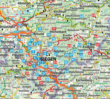 Rother - Siegerland und Wittgenstein wandelgids