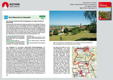 Rother - Rund um Augsburg wandelgids