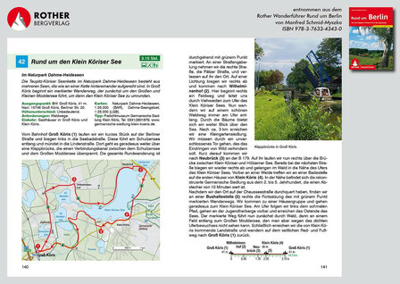 Rother - Rund um Berlin wandelgids