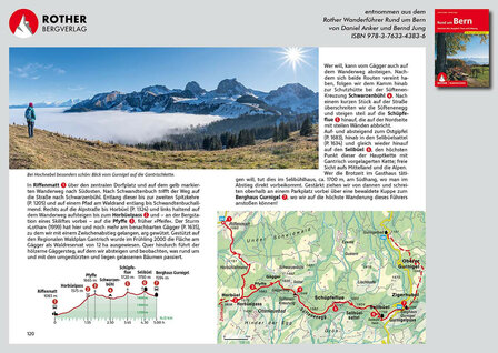 Rother - Rund um Bern wandelgids