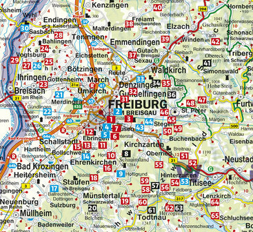 Rother - Rund um Freiburg wandelgids