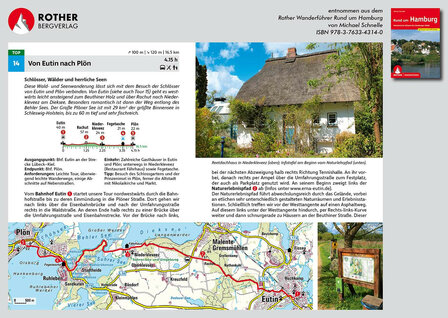 Rother - Rund um Hamburg wandelgids