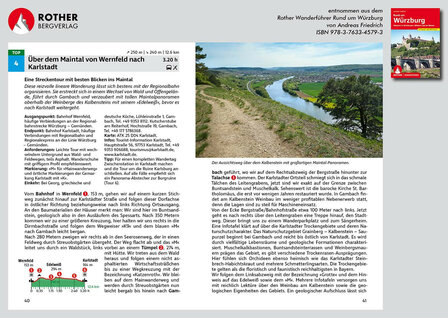 Rother - Rund um W&uuml;rzburg wandelgids