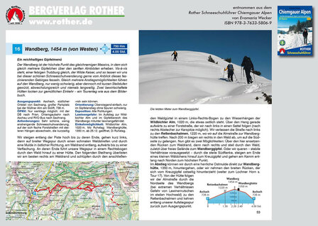 Rother - Schneeschuhf&uuml;hrer Chiemgauer Alpen