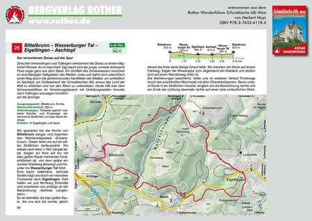 Rother - Schw&auml;bische Alb West wandelgids