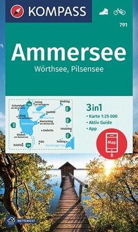 Kompass - WK 791 Ammersee - W&ouml;rthsee - Pilsensee