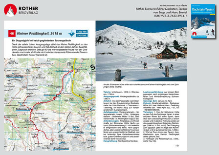 Rother - Skitourenf&uuml;hrer Dachstein-Tauern