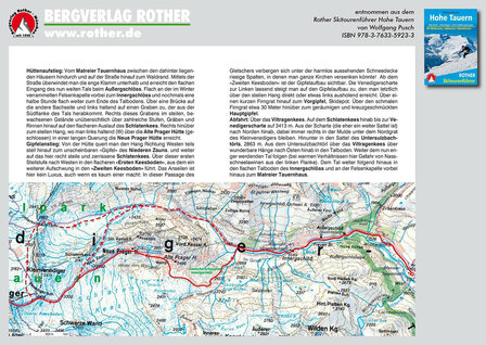 Rother - Skitourenf&uuml;hrer Hohe Tauern