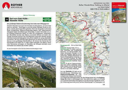 Rother - Trekking im Zillertal wandelgids