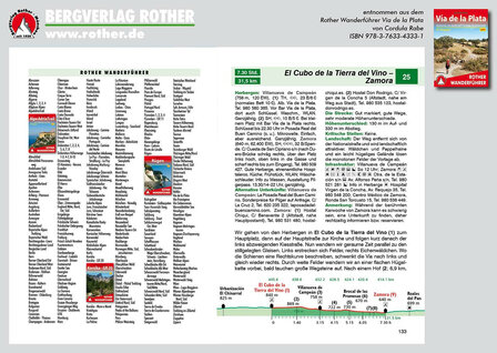 Rother - V&iacute;a de la Plata wandelgids