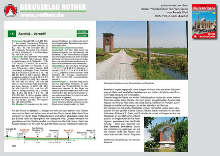 Rother - Via Francigena wandelgids