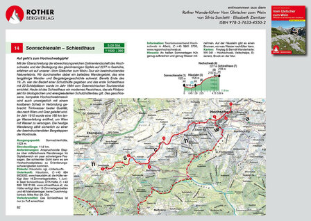 Rother - Vom Gletscher zum Wein wandelgids