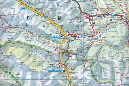 F&amp;B - K&auml;rnten Auto-Rad-Freizeitkarte