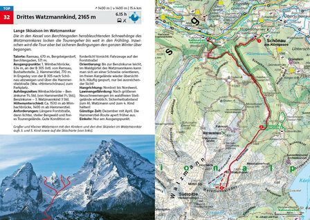 Rother - Skitourenf&uuml;hrer Berchtesgadener und Chiemgauer Alpen