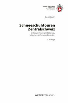 SAC - Schneeschuhtouren Zentralschweiz