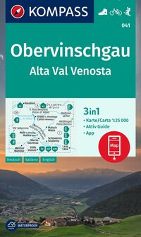 Kompass - WK 041 Obervinschgau - Alta Val Venosta