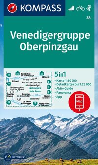 Kompass - WK 38 Venedigergruppe - Oberpinzgau