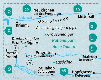 Kompass - WK 38 Venedigergruppe - Oberpinzgau