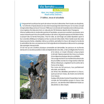 Editions GAP - Via ferrata francaises