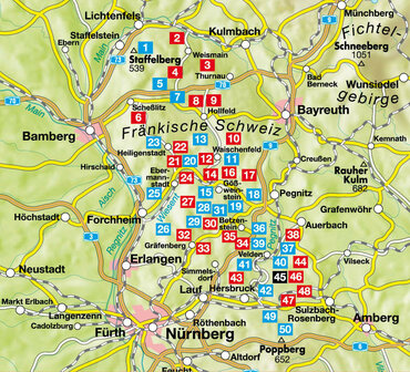 Rother - Fr&auml;nkische Schweiz wandelgids