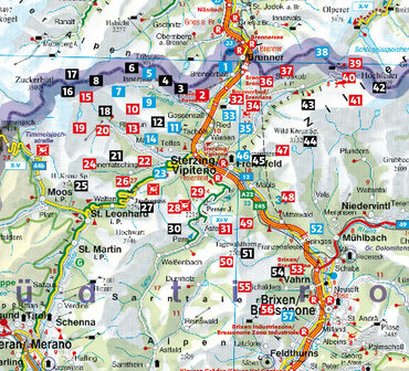 Rother - Rund um Sterzing wandelgids