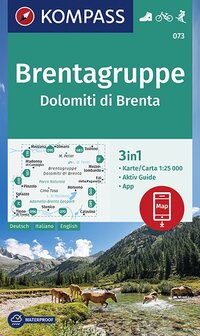 Kompass - WK 073 Dolomiti di Brenta