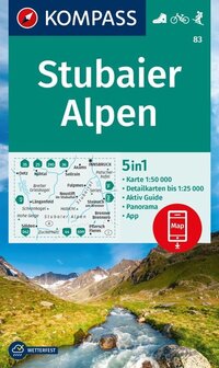 Kompass - WK 83 Stubaier Alpen