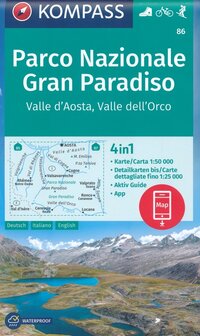 Kompass - WK 86 Gran Paradiso - Valle d&#039;Aosta