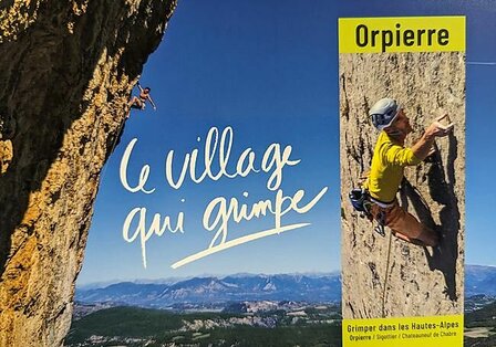 Orpierre &ndash; Le village qui grimpe