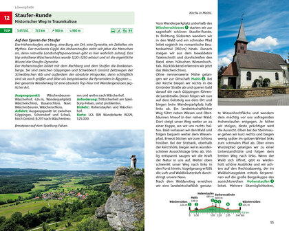 Rother - Schw&auml;bische Alb: L&ouml;wenpfade und hochgehberge wandelboek