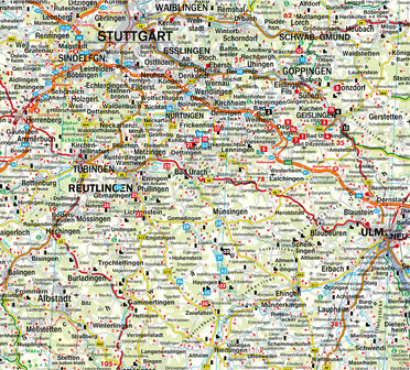 Rother - Schw&auml;bische Alb: L&ouml;wenpfade und hochgehberge wandelboek