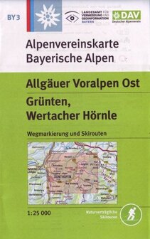 OeAV - Alpenvereinskarte BY03 Allg&auml;uer Voralpen Ost