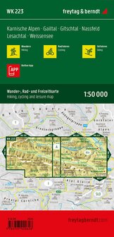 F&amp;B - WK 223 Karnische Alpen-Gailtal-Gitschtal-Lesachtal-Weissensee