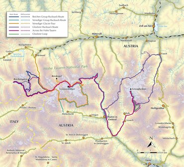 Cicerone - Trekking in Austria&#039;s Hohe Tauern