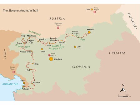 Cicerone - The Slovene Mountain Trail