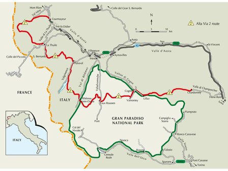 Cicerone - Trekking Gran Paradiso: Alta Via 2
