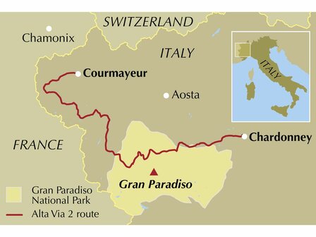 Cicerone - Trekking Gran Paradiso: Alta Via 2