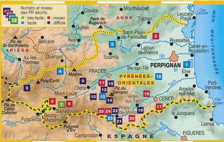 FFRP - D066 - Les Pyr&eacute;n&eacute;es Orientales &agrave; pied