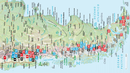 Rother - Patagonien und Feuerland wandelgids