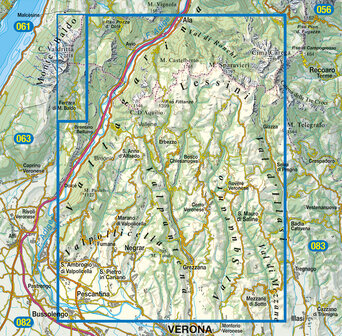 Tabacco - 059 Monti Lessini - Lessinia