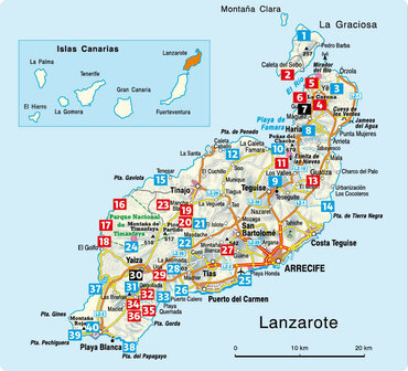 Rother - Lanzarote wandelgids