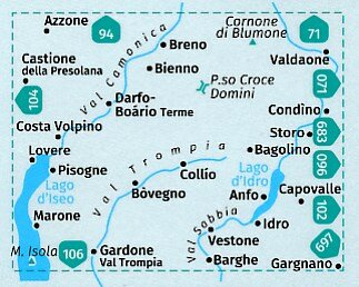 Kompass - WK 103 Le Tre Valli Bresciane