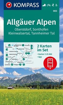 Kompass - WK 003 Allg&auml;uer Alpen