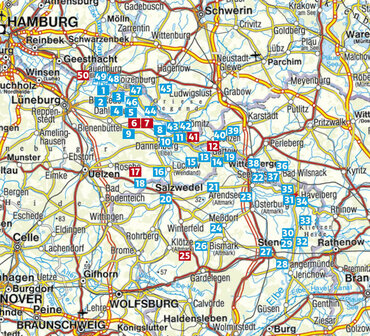 Rother - Elbtalaue wandelgids